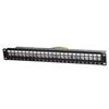 24-fach Keystone Patchpanel 19"