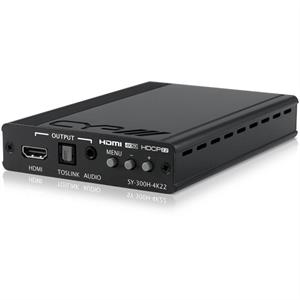 4K60 HDMI-Skalierer mit Audio (De-) Embedding