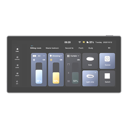 6" Touchpanel-Kontroller Einbau-Version für Easy Accomplish Mediensteuerung