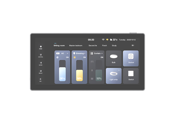 6" Touchpanel-Kontroller Einbau-Version für Easy Accomplish Mediensteuerung