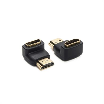 Adapter 90° HDMI (m) : HDMI (f), 4K