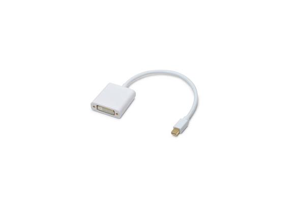 Adapter MiniDisplayPort (m) : DVI (f), WUXGA
