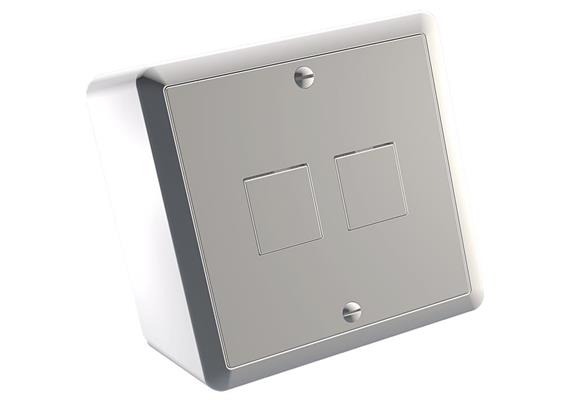 AP Dose 2xRJ45 Keystone Edizio