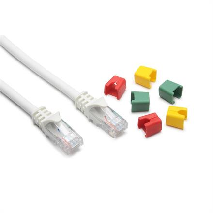CAT6A Round-Patch U-UTP/LSZH, ws, codierbar, 12.5 m