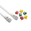 CAT6A Slim-Patch U-FTP/LSZH, ws, codierbar, 2 m
