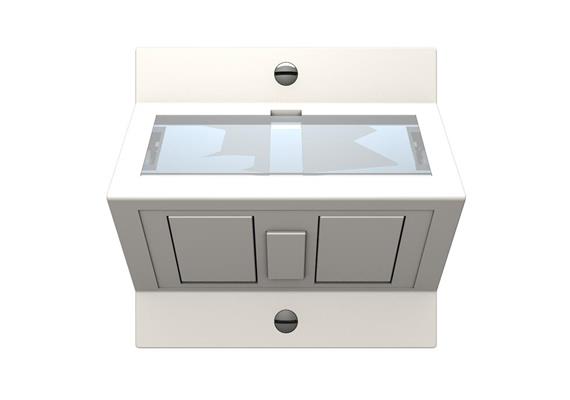 Combi-Set 2xRJ45/1xClik, Edizio/kallysto