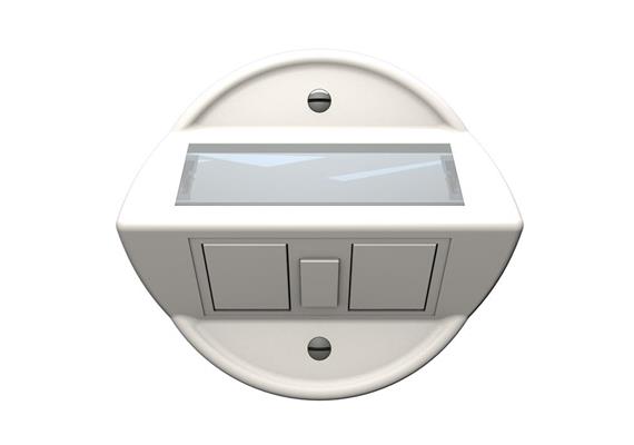Combi-Set 2xRJ45/1xClik, Standard 58mm