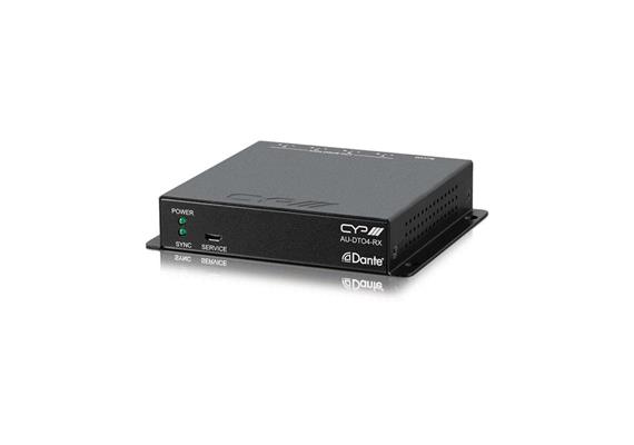 Dante Receiver 4 Kanal Mono