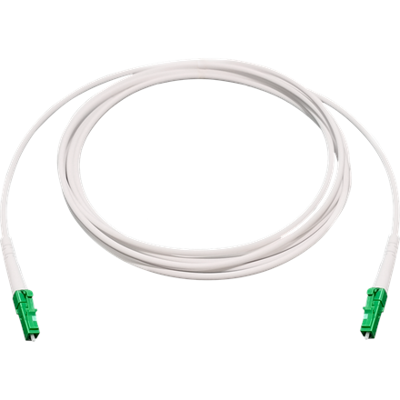 Fiber Patchkabel, LC/APC (gn) – LC/APC (gn), 2.5m