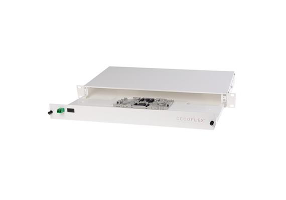 FTTH 19-Zoll Anschlussdose - 2x LCAPC