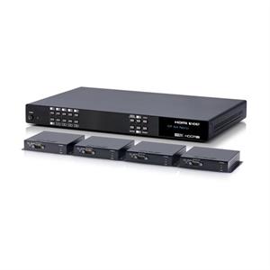 HDBaseT - 2x HDMI - 4x4 Matrix - Kit, Lite , 60 m, AVLC