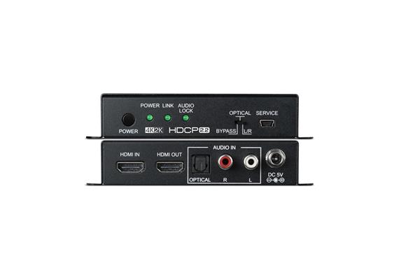 HDMI-Audio-Embedder mit eingebautem Repeater 4K
