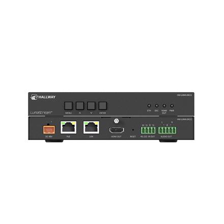 Netzwerk-AV-Decoder für 4K H.264/H.265