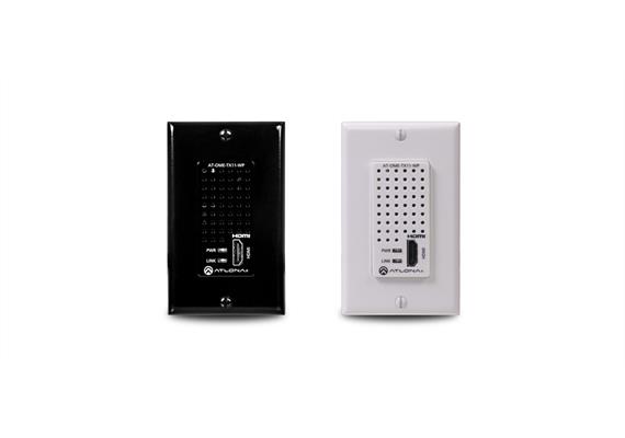 Omega 4K/UHD HDMI over HDBaseT Transmitter Wall Plate