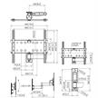 PFW 3040 Display-Wandhalterung schwenk- und neigbar | Bild 2