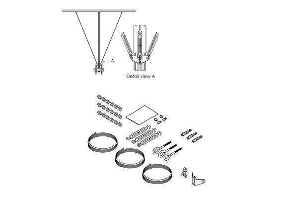 PUA 9510 Stabilisierungsset für PUC 24