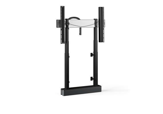 RISE 2000B Boden-Wand-Lösung Display-Liftsystem Direct Control 80 mm/s, schwarz