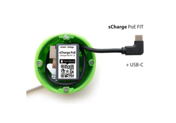 s28 C sCharge PoE P+D USB-C