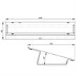 sWedges sDock Fix, 15° Winkel, schwarz | Bild 4