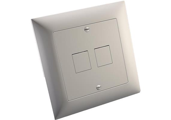 UP Dose 2xRJ45 Keystone, Edizio