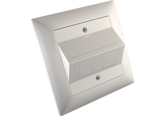 UP Dose 30° 2xRJ45/1xClik LC Edizio