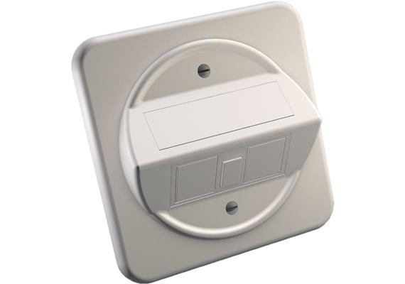 UP Dose 30° 2xRJ45/1xClik LC Standard