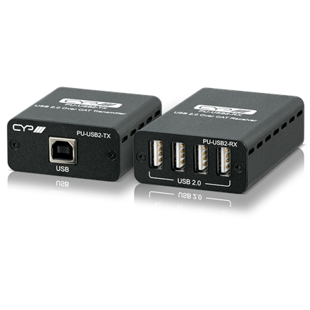 USB 2.0 Over CAT Transmitter Receiver Kit