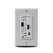 USB-C/USB-Daten und RS232 HDBaseT Sender (4K), Wandeinbau im US-Format | Bild 2