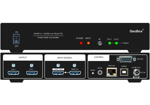 VNS Geobox Video wall controller G406s