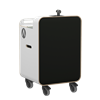 Artome S2 - Platform - blanc laminé -black