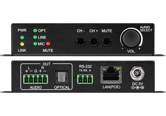 Audio over IP Receiver zu IP-7000 Serie
