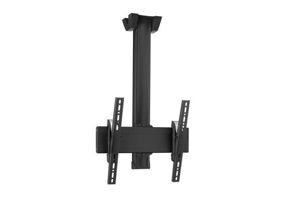 C1544B Support plafond fixe noir