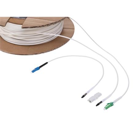 Câble d'extension FTTH à fibre optique LC/APC - F-3000s, LC/PC 60m
