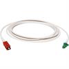 Câble patch fibre optique, LC/APC (gn) – SC/UPC (rt), WH, 4m
