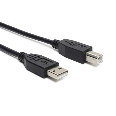 Câble USB 2.0 A (m) - B (m), 1.5m