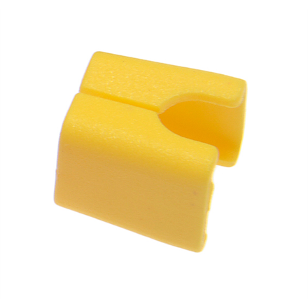 Capuchons de codage pour câble CAT6A jaune