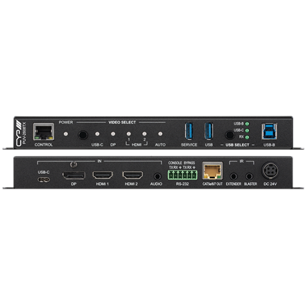 Commutateur de présentation USB-C / DP / HDMI HDBaseT