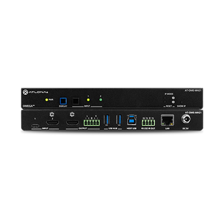 Commutateur HDMI/USB-C (4K/HDR) avec sortie HDMI et extraction audio