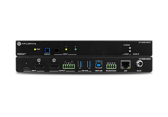 Commutateur HDMI/USB-C (4K/HDR) avec sortie HDMI et extraction audio