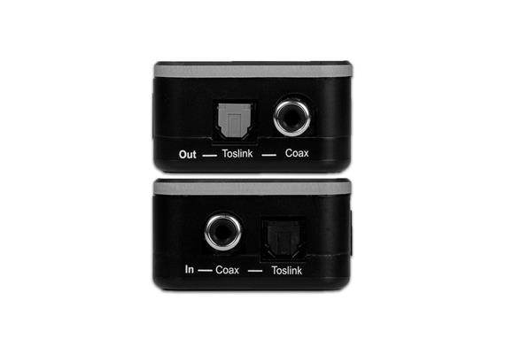 Convertisseur audio 2 canaux coaxial + Toslink