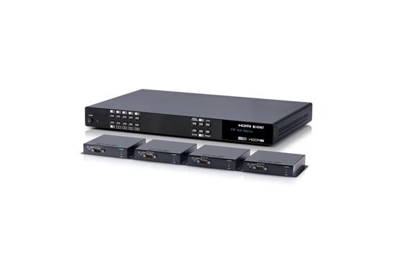 HDBaseT - 2x HDMI - 4x4 Matrice - Kit, Lite , 60 m, AVLC