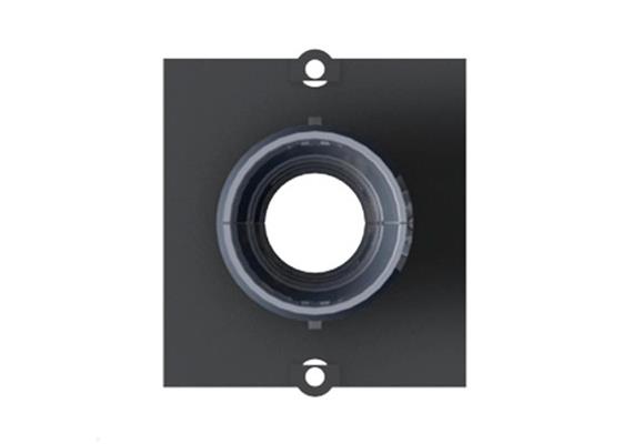 Insert CM passe-câbles 11mm noir
