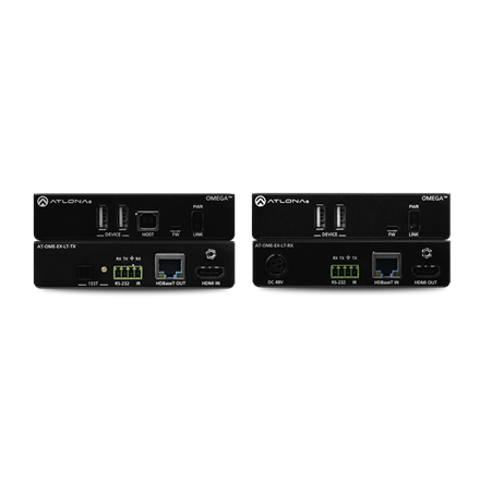 Kit d’extension HDBaseT avec transmission HDMI/données USB (4K)