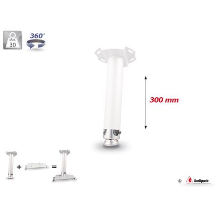 Kit de tubes universel 300mm blanc