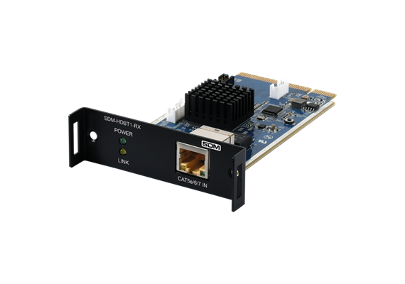 Module d'entrée récepteur HDBaseT