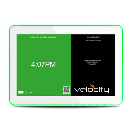 Panneau tactile tout-en-un Velocity 10" avec passerelle intégrée – Blanc