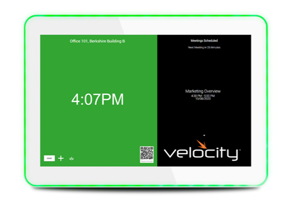 Panneau tactile tout-en-un Velocity 10" avec passerelle intégrée – Blanc