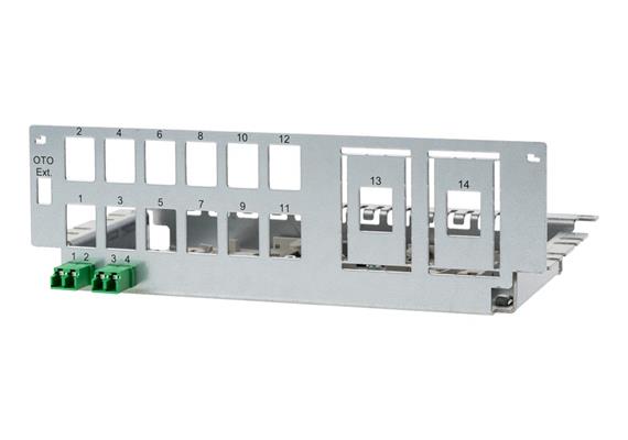 Patchpanel CECOFLEX, 1xLC Duplex