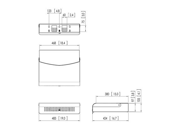PFA 9112 Abschließbares Gehäuse