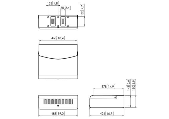 PFA 9113 Abschließbares Gehäuse
